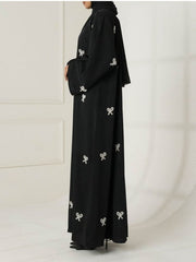 Trending HandWork Bow Abaya Premium Quality ( Limited Stock + FREE SHIPPING NOW)