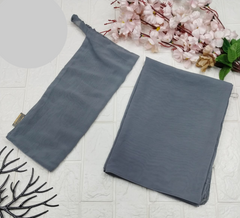Grey Hijab & Niqab Set