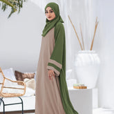 Mubina Green Premium Abaya