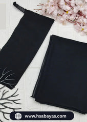 Black Hijab & Niqab Set
