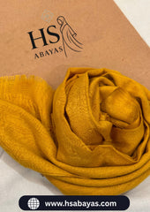 Turkish Lawn Hijab - Yellow