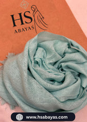 Turkish Lawn Hijab - Sea Green