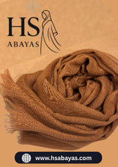 Turkish Lawn Hijab - Camel Brown