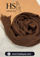 Turkish Lawn Hijab - brown