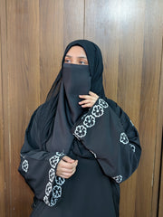 “Floral Abaya by HS Abayas”