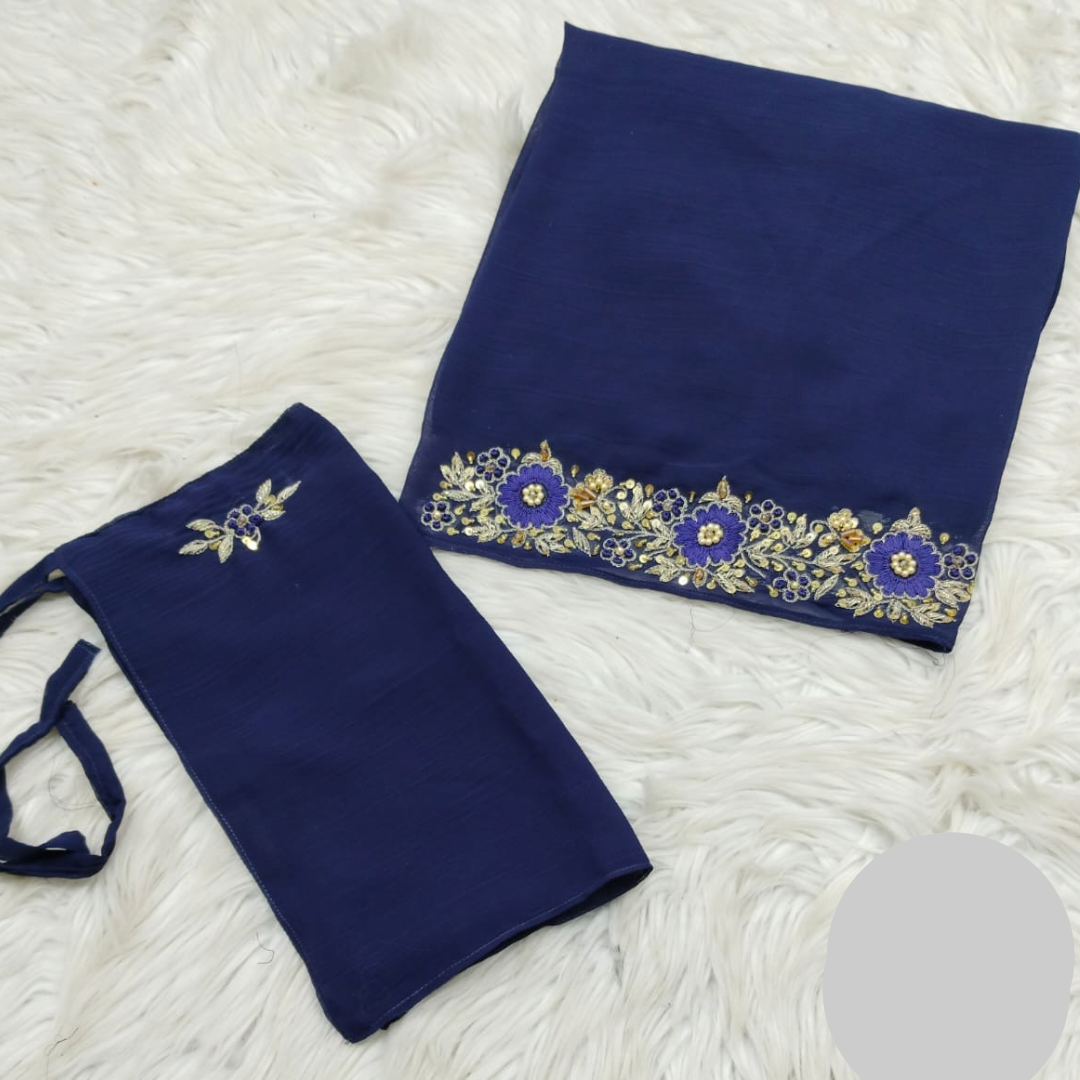 Emboridered Hijab Niqab set