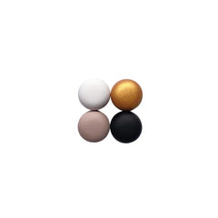 Matte Hijab Magnets (Circle) PACK OF 4 - Classic