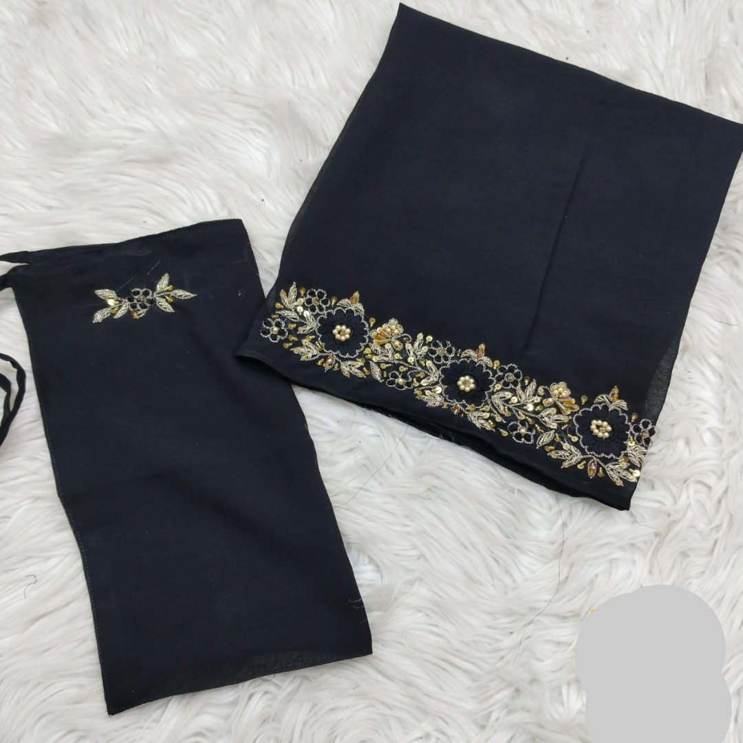 Emboridered Hijab Niqab set