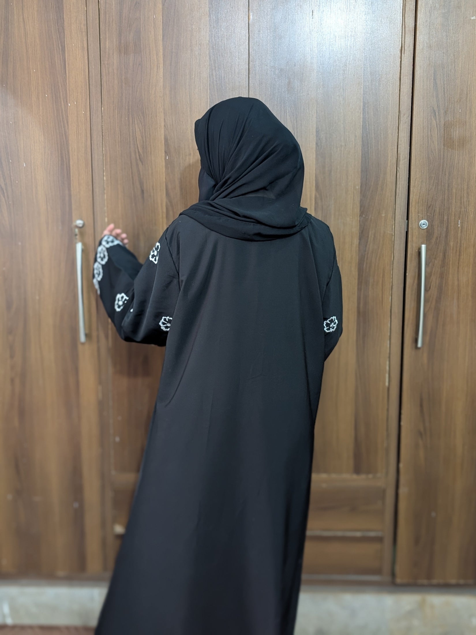 “Floral Abaya by HS Abayas”