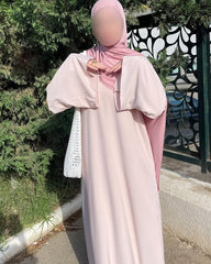 Premium Baby Pink Basic Abaya (Best Seller )