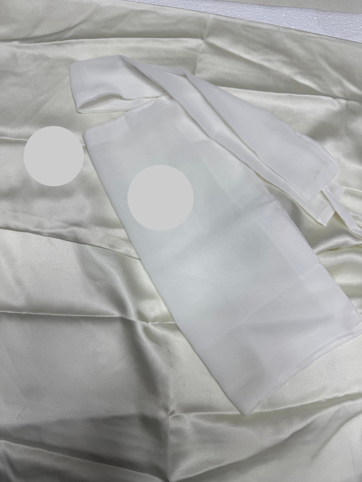 Long Saudi Niqab White