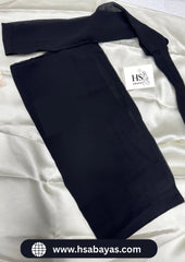 Long Saudi Niqab Black
