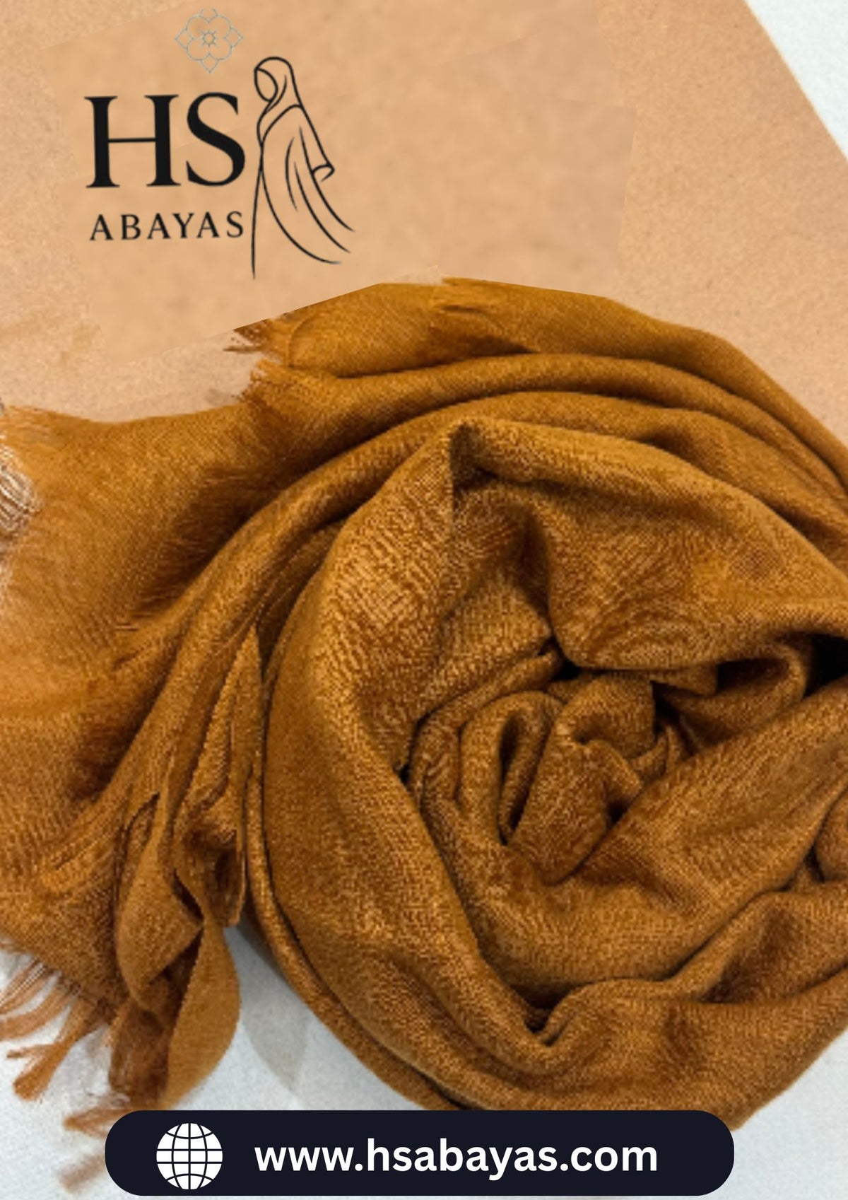 Turkish Lawn Hijab - Mustard