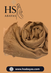 Turkish Lawn Hijab - Light Brown